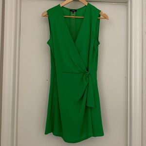 Xoxo Green wrap romper NWT